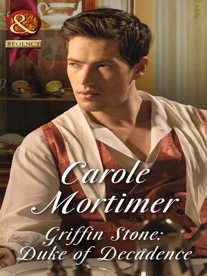 cover image of Griffin Stone, Duke of Decadence